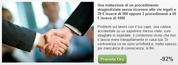 Annuncio su Groupon Annuncio su Groupon