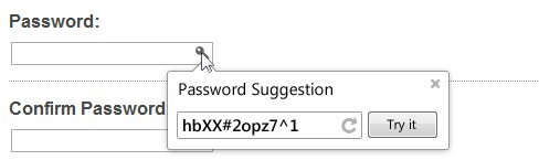 Generatore di password su Google Chrome Generatore di password su Google Chrome