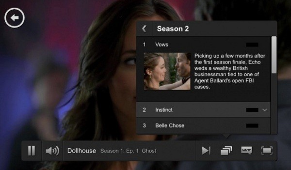 Netflix player Netflix player