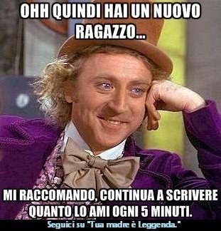 Vignetta da "Tua madre è leggenda" Vignetta da "Tua madre è leggenda"