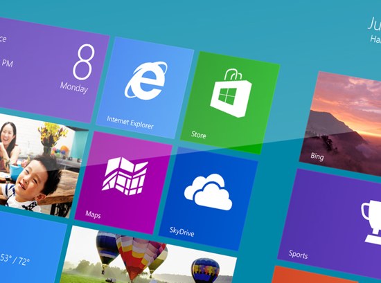 Icone Windows 8 su Microsoft Surface Icone Windows 8 su Microsoft Surface