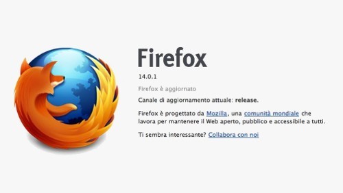 aggiornamento mozilla firefox download gratis