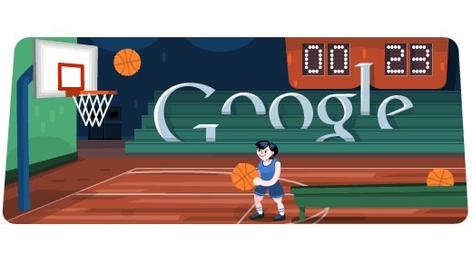 Giocare a basket con un doodle Giocare a basket con un doodle