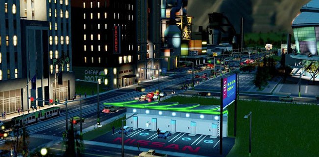 Nissan leaf simcity