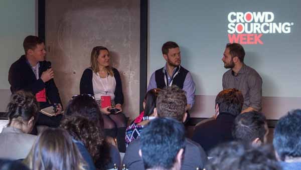 Il panel sulla mobilità in crowdsourcing. Da sinistra: