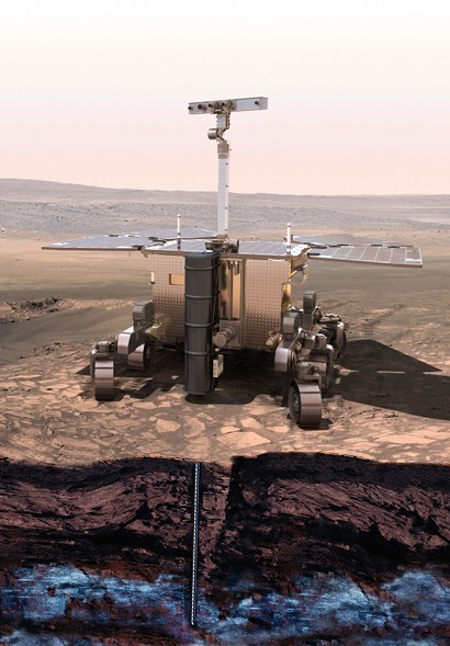 ExoMars: la tecnologia Eni per l'analisi del sottosuolo ExoMars: la tecnologia Eni per l'analisi del sottosuolo