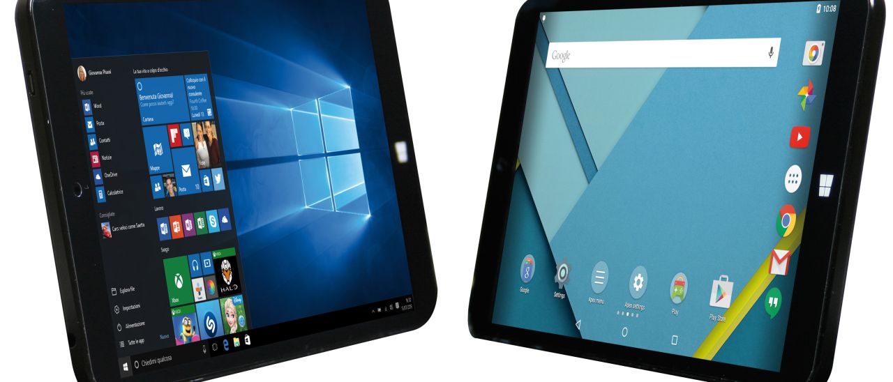 annuncia un tablet con Android e Windows news