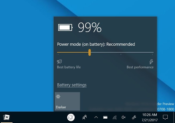 Surface Pro 4, nuova gestione energetica