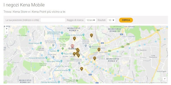 Negozi Kena Mobile