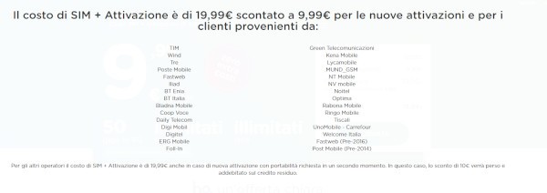 Ho. Mobile aumenta i costi per la MNP da Vodafone