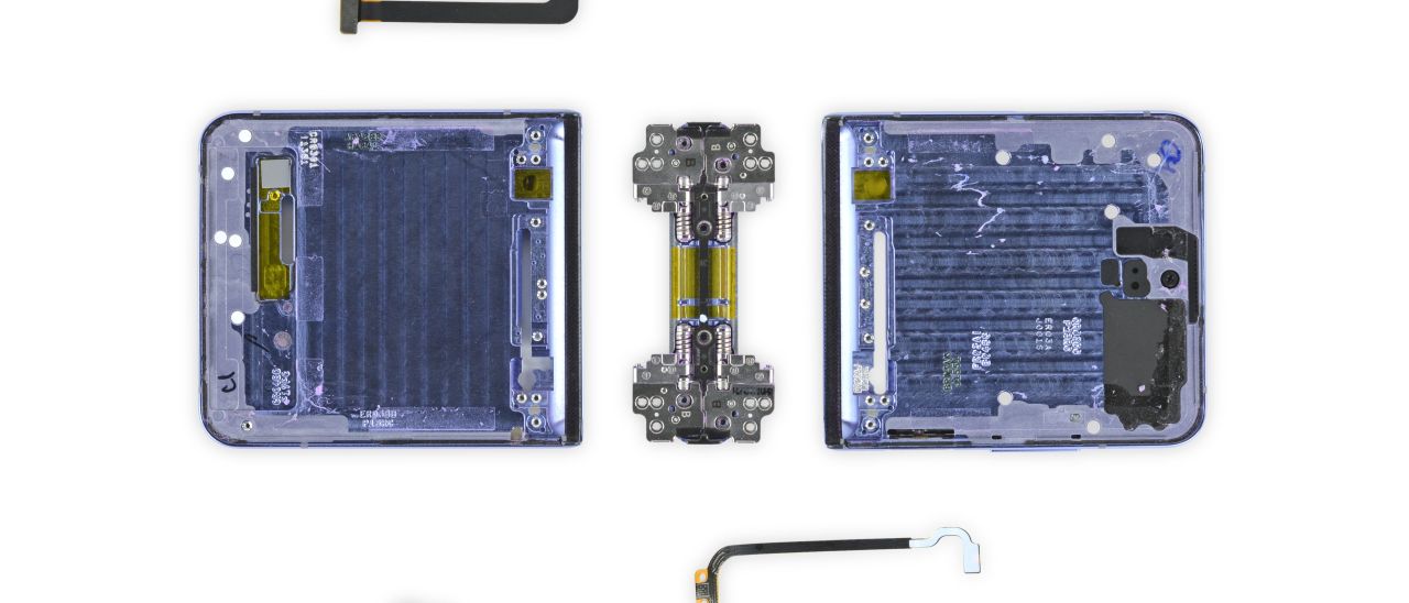 samsung z flip teardown