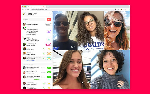 Come funziona HouseParty